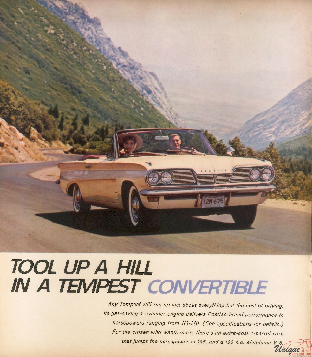 1962 Pontiac Tempest Brochure Page 12